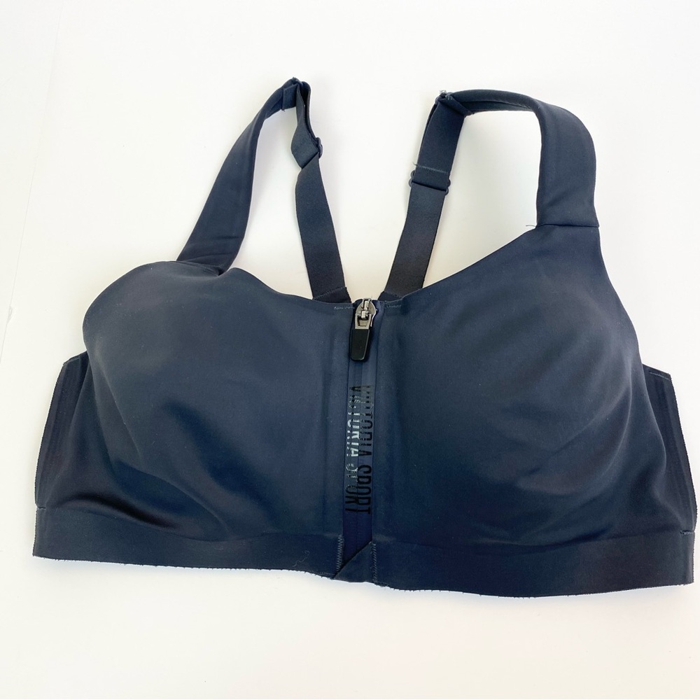 Victorias Secret Sports Bra Incredible Knockout Ultra Max Support Front Zip 34D - Picture 1 of 10